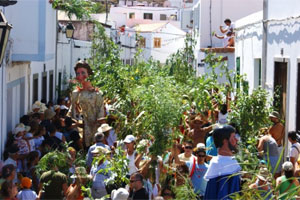 Fiesta de la Rama en Agaete
