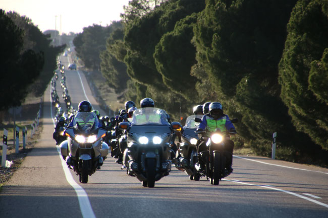 Pingüinos holds the guinness record for the biggest line of motorbikes (1990)