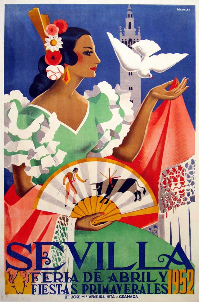 Cartel Feria de Abril 1952