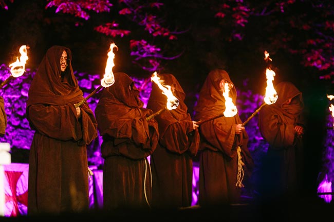 The Parade of the Souls is the main event of the festival.