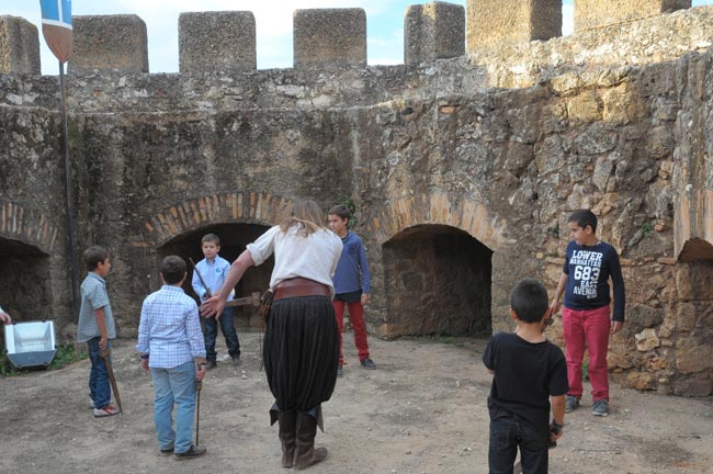 Actividades en el castillo