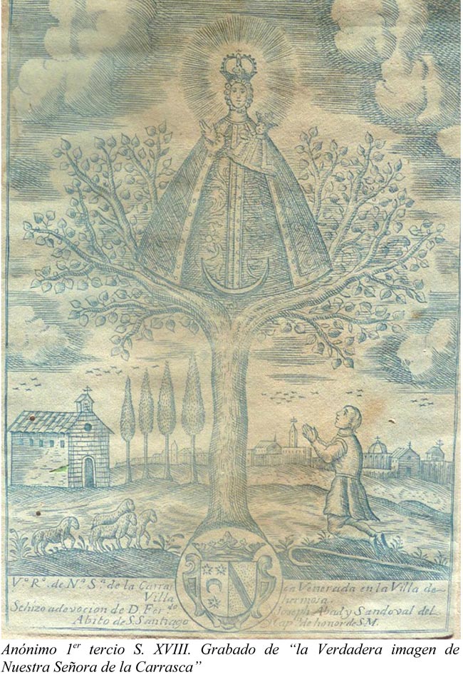 Imagen de la Virgen de la Carrasca