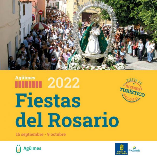 Programa De Fiestas Patronales De Nuestra Se ora Del Rosario En Ag imes 