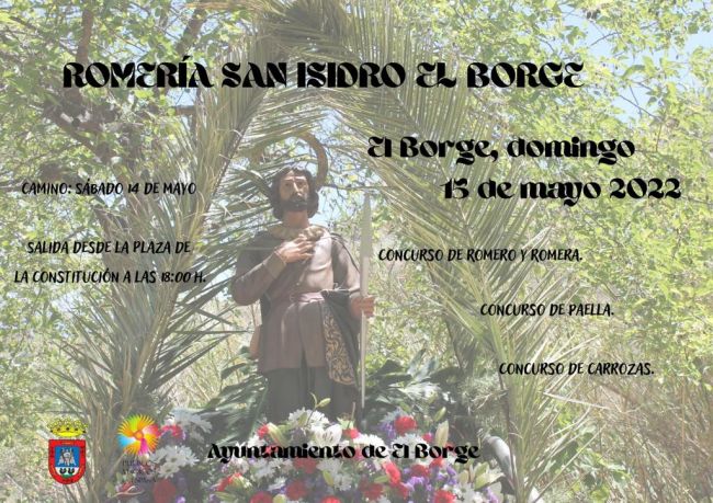 Programa de Romería de San Isidro en El Borge Programa de Romería de San Isidro en El Borge