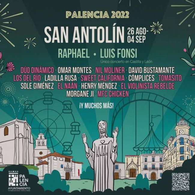 Programa de Fiestas Patronales de San Antolín en Palencia Programa de Fiestas Patronales de San Antolín en Palencia