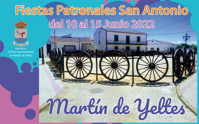 Programa de Fiestas en honor a San Antonio en Martín de Yeltes Programa de Fiestas en honor a San Antonio en Martín de Yeltes