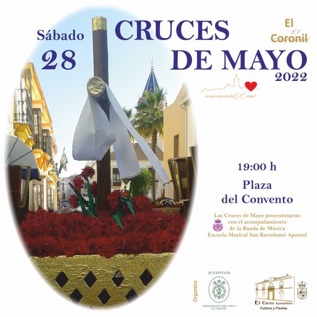 Programa de Cruces de Mayo en El Coronil Programa de Cruces de Mayo en El Coronil