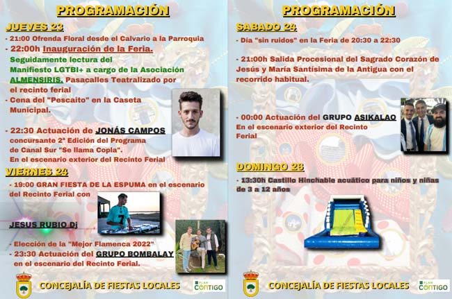 Programa de Feria de Almensilla Programa de Feria de Almensilla