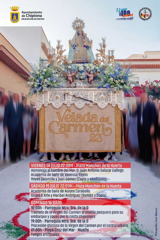 Programa de Virgen del Carmen en Chipiona Programa de Virgen del Carmen en Chipiona