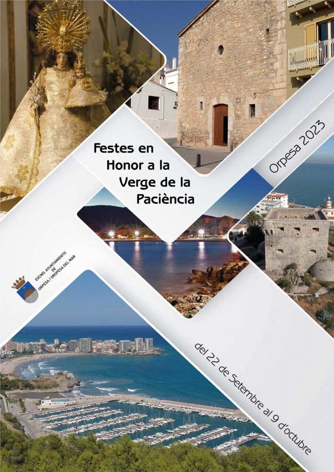 Programa de Fiestas Virgen de la Paciencia de Oropesa del Mar Programa de Fiestas Virgen de la Paciencia de Oropesa del Mar