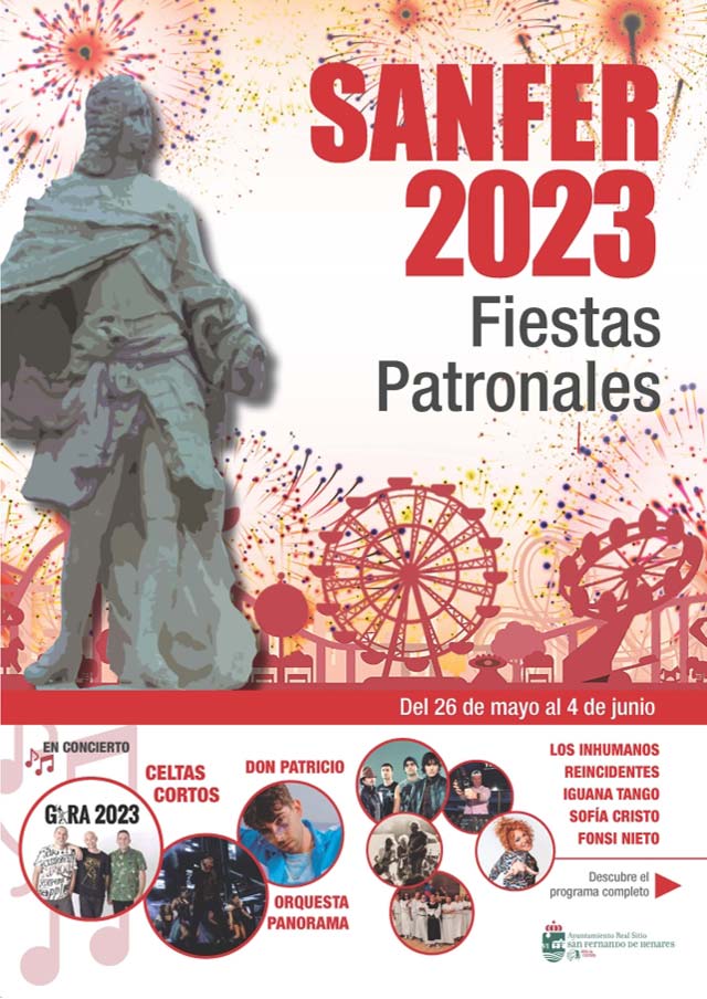 Programa de Fiestas Patronales de San Fernando de Henares Programa de Fiestas Patronales de San Fernando de Henares