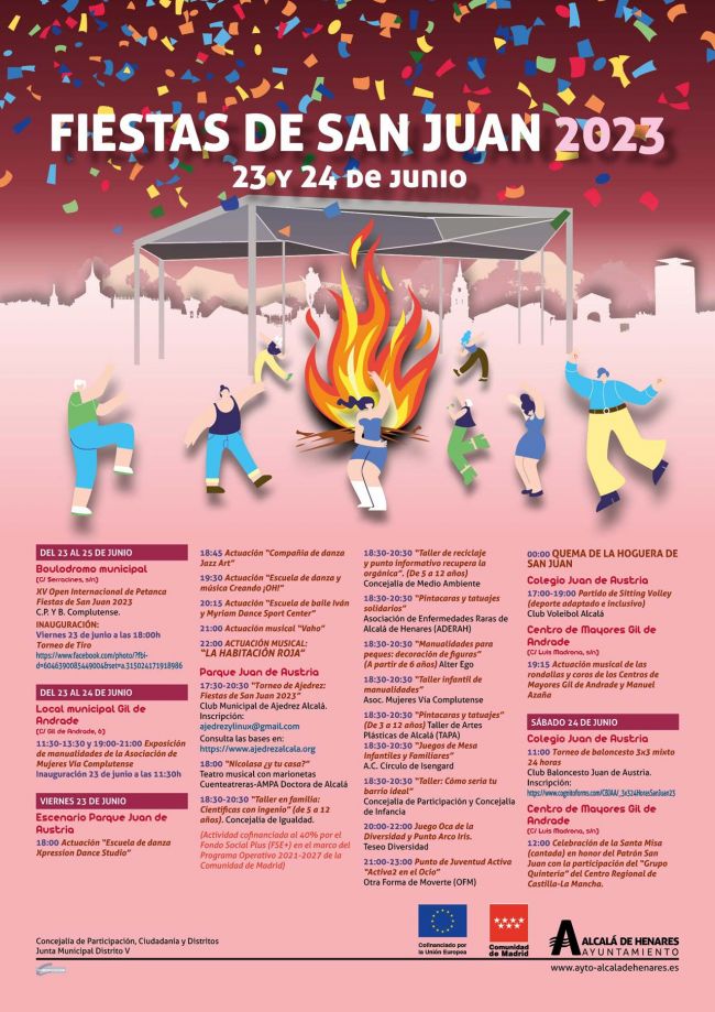Programa de San Juan en Alcalá de Henares Programa de San Juan en Alcalá de Henares