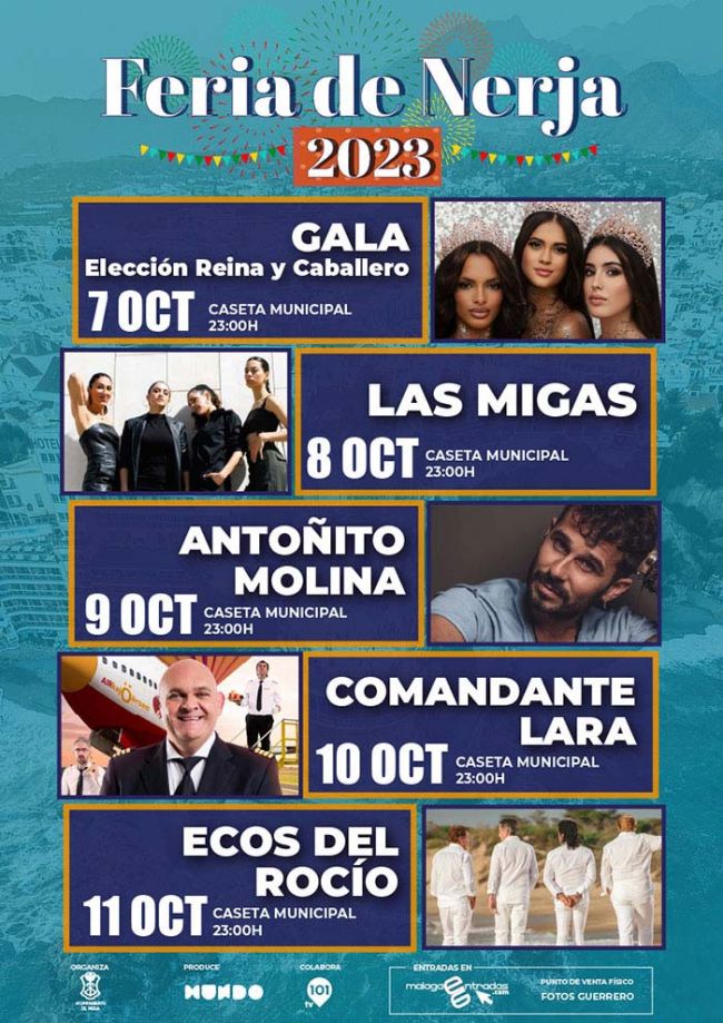 Programa de Feria de Nerja Programa de Feria de Nerja