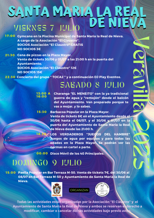 Programa de Veravilla Programa de Veravilla