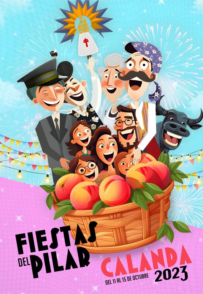 Programa de Fiestas en honor a la Virgen del Pilar y a San Miguel Arcángel de Calanda Programa de Fiestas en honor a la Virgen del Pilar y a San Miguel Arcángel de Calanda
